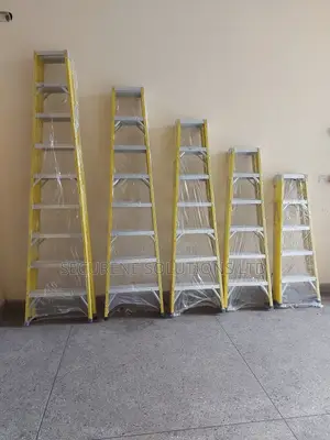 9ft/3meters Fibreglass Double Sided a Type Ladder