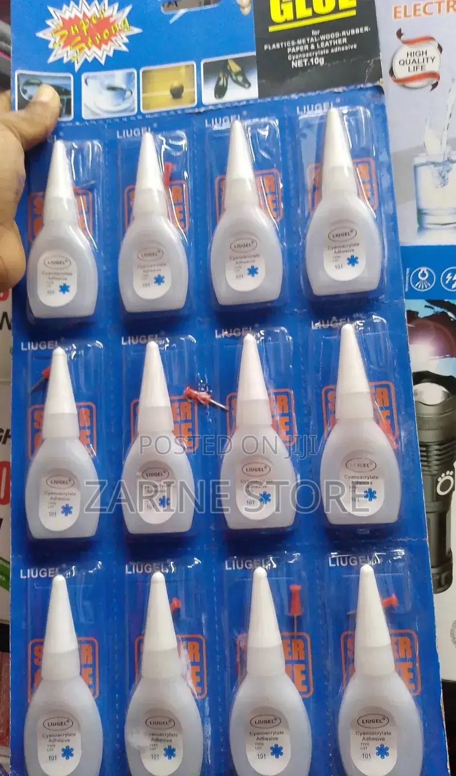 Super Glue Forplastic, Metal, Wood, Rubber, Paper Leather