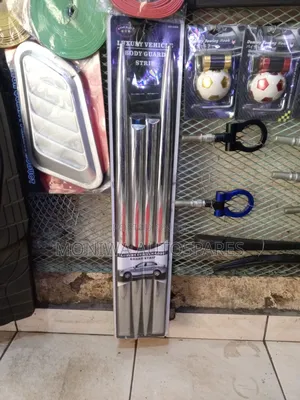 Universal Chrome Side Moulding Set