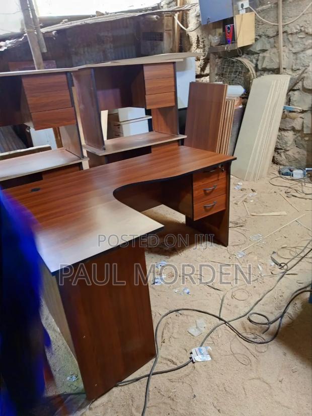 L Shape Office Desk - main view