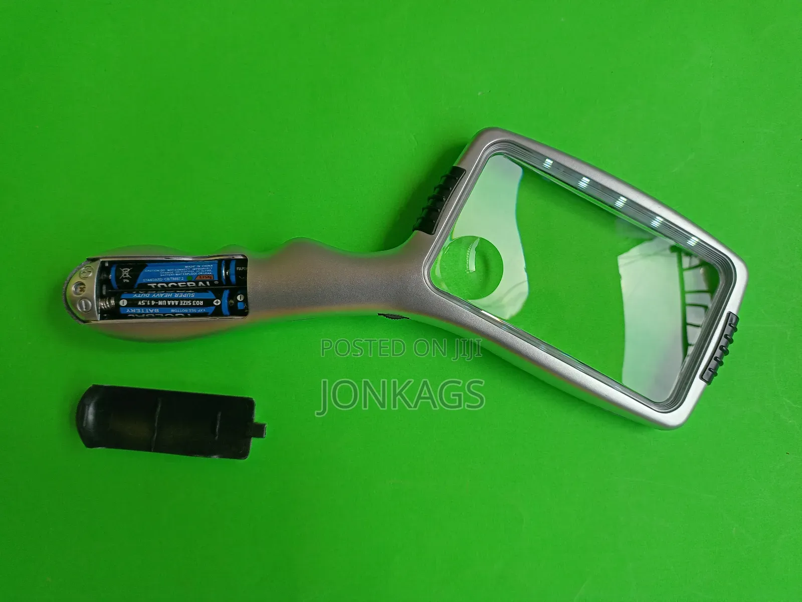 Rectangle Magnifier With 10 LED and Touch Sensitive Switch