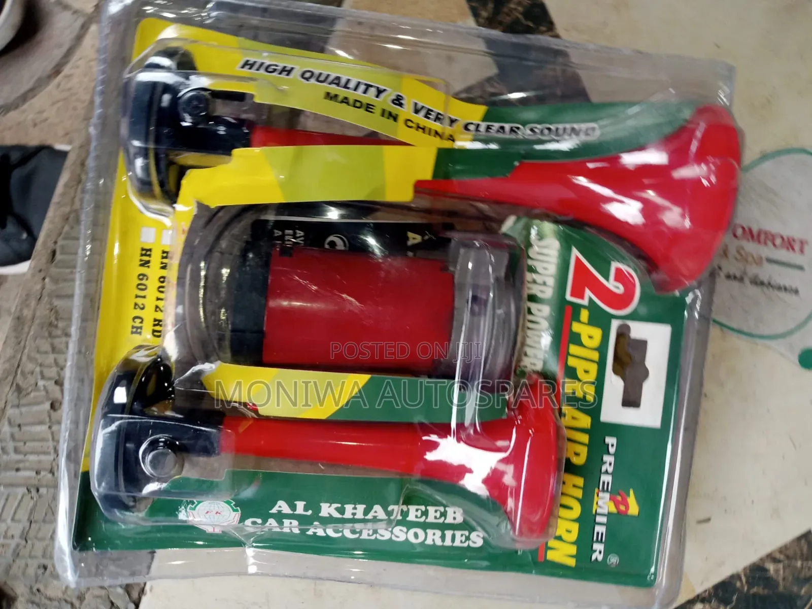 2 Pipe Airhorn Universal