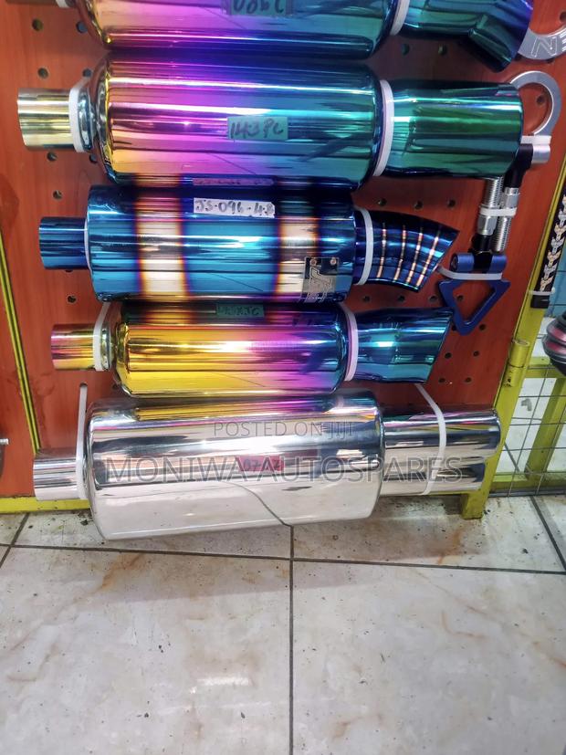 Js Racing Muffler Extension/Original Muffler