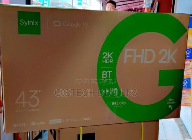 Synix 43 Smart Android Tv Google Tv - thumbnail 2
