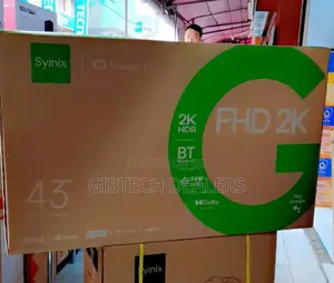Syinix 43" Smart Android Tv Google Tv