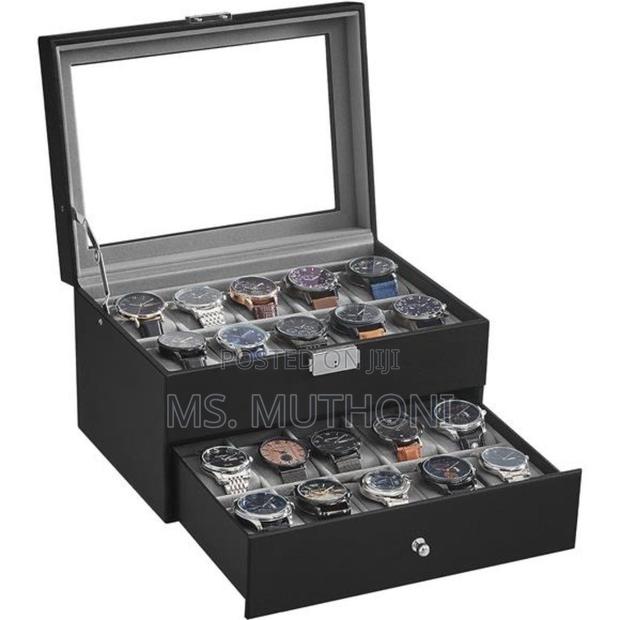 20 Slots Watch Organizer/Storage Box - main view