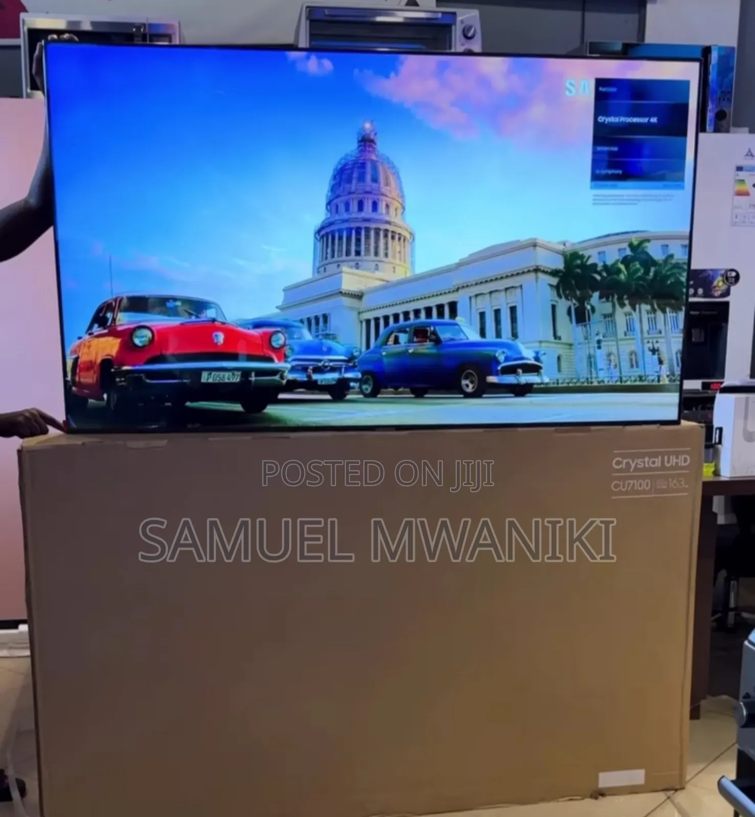 Samsung 65" Class 65cu7000 Crystal Uhd Smart Tv