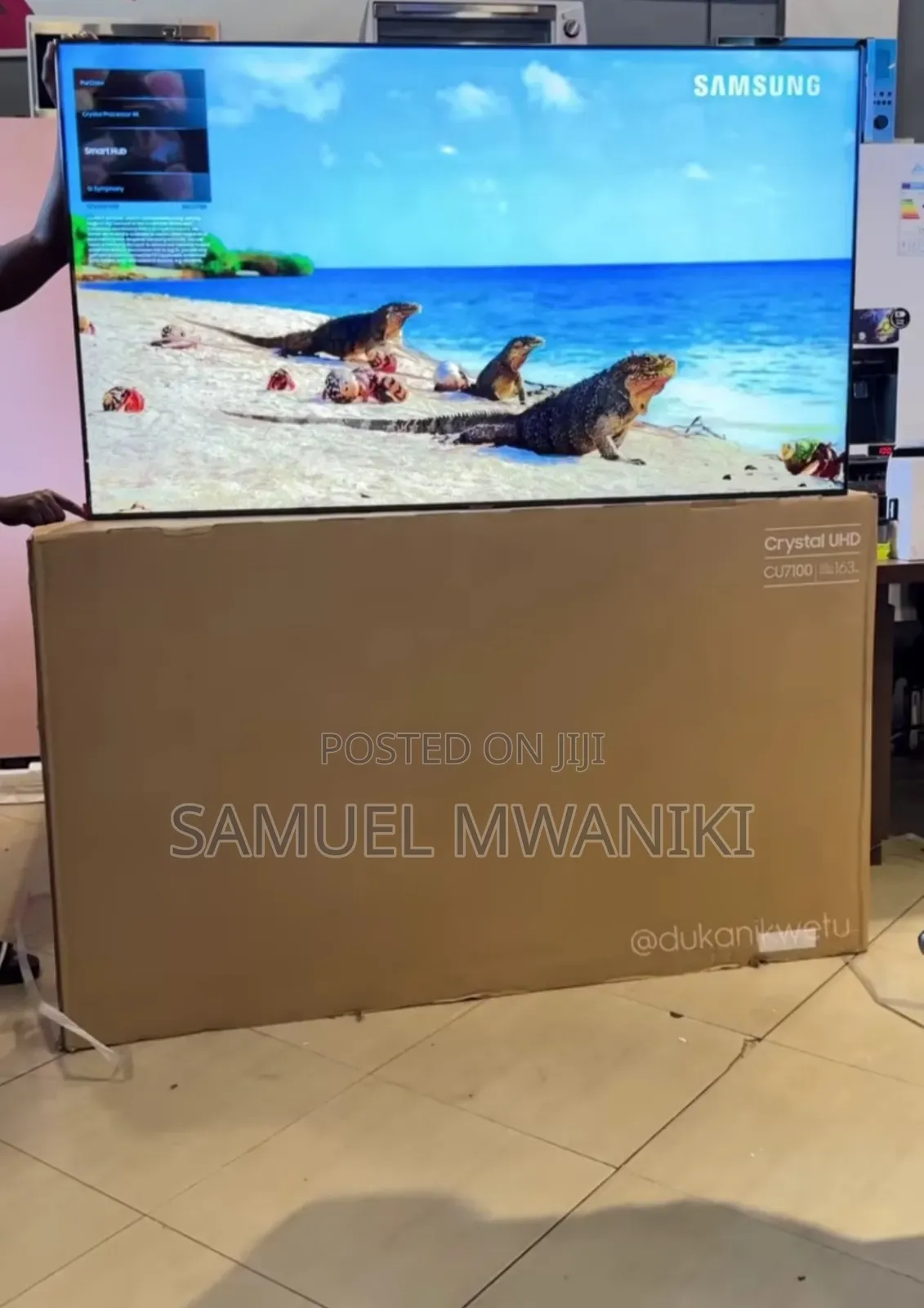 Samsung 65" Class 65cu7000 Crystal Uhd Smart Tv