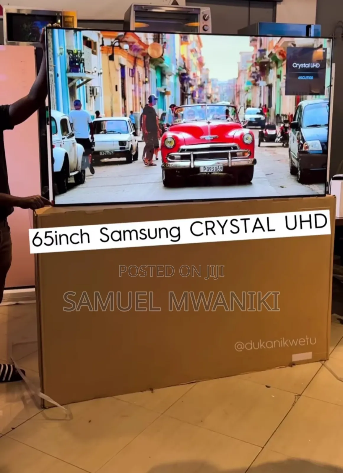 Samsung 65" Class 65cu7000 Crystal Uhd Smart Tv