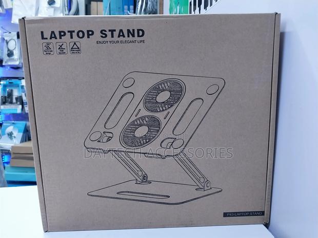 Height Adjustable Laptop Stand With Fans Includes Usb-A - thumbnail 2