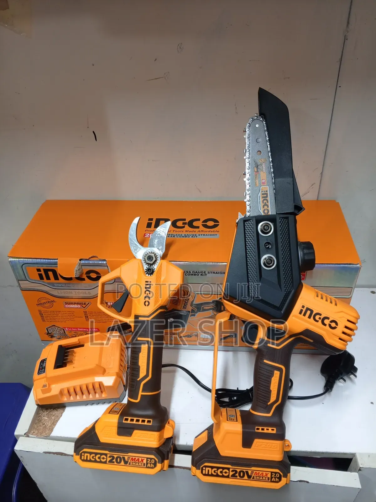 Cordless Pruning Saw Shears Combo
