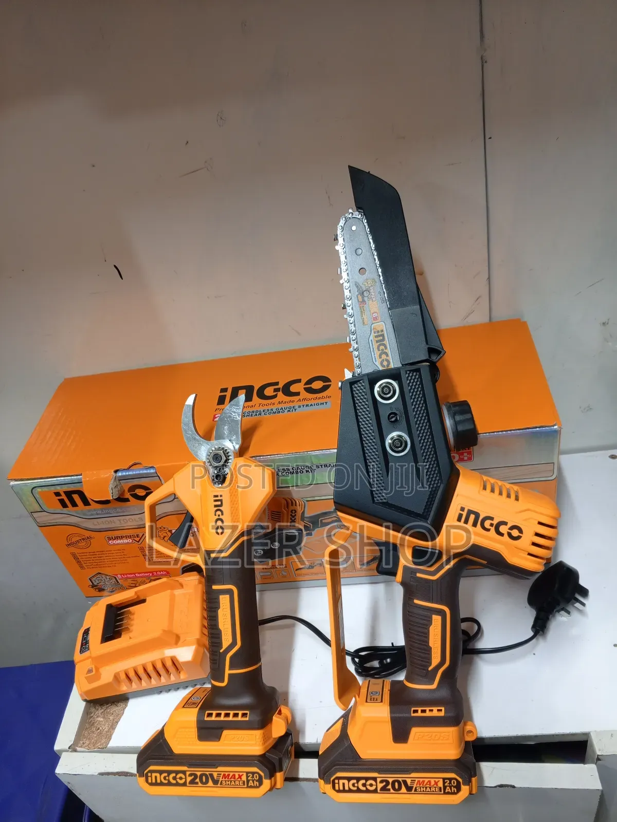 Cordless Pruning Saw Shears Combo