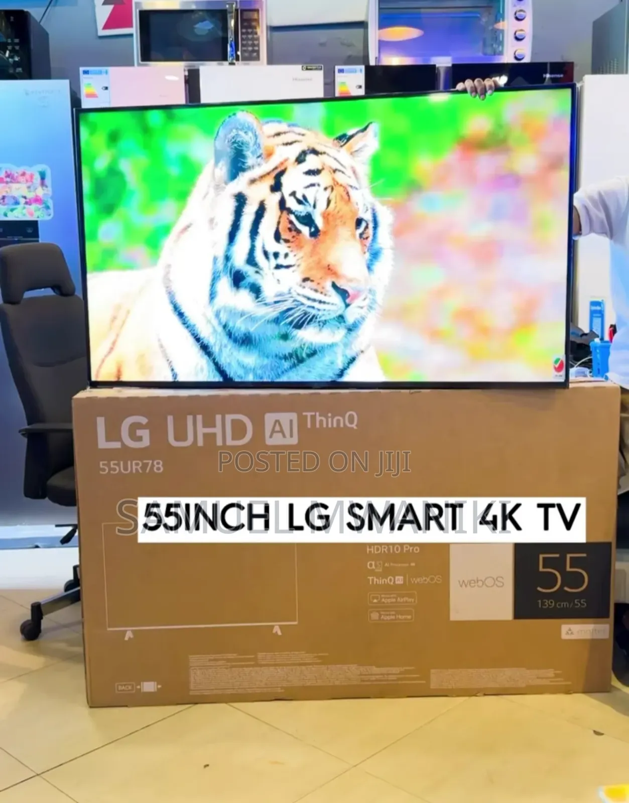 Lg 55′′ Ai Thinkq Smart Uhd HDR Tv Ur78 With Magic Remote