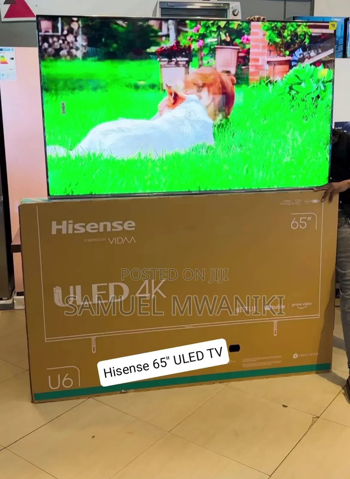 Hisense 65" ULED Miniled TV U6N Dolby Vision UHD Dolby Atmos
