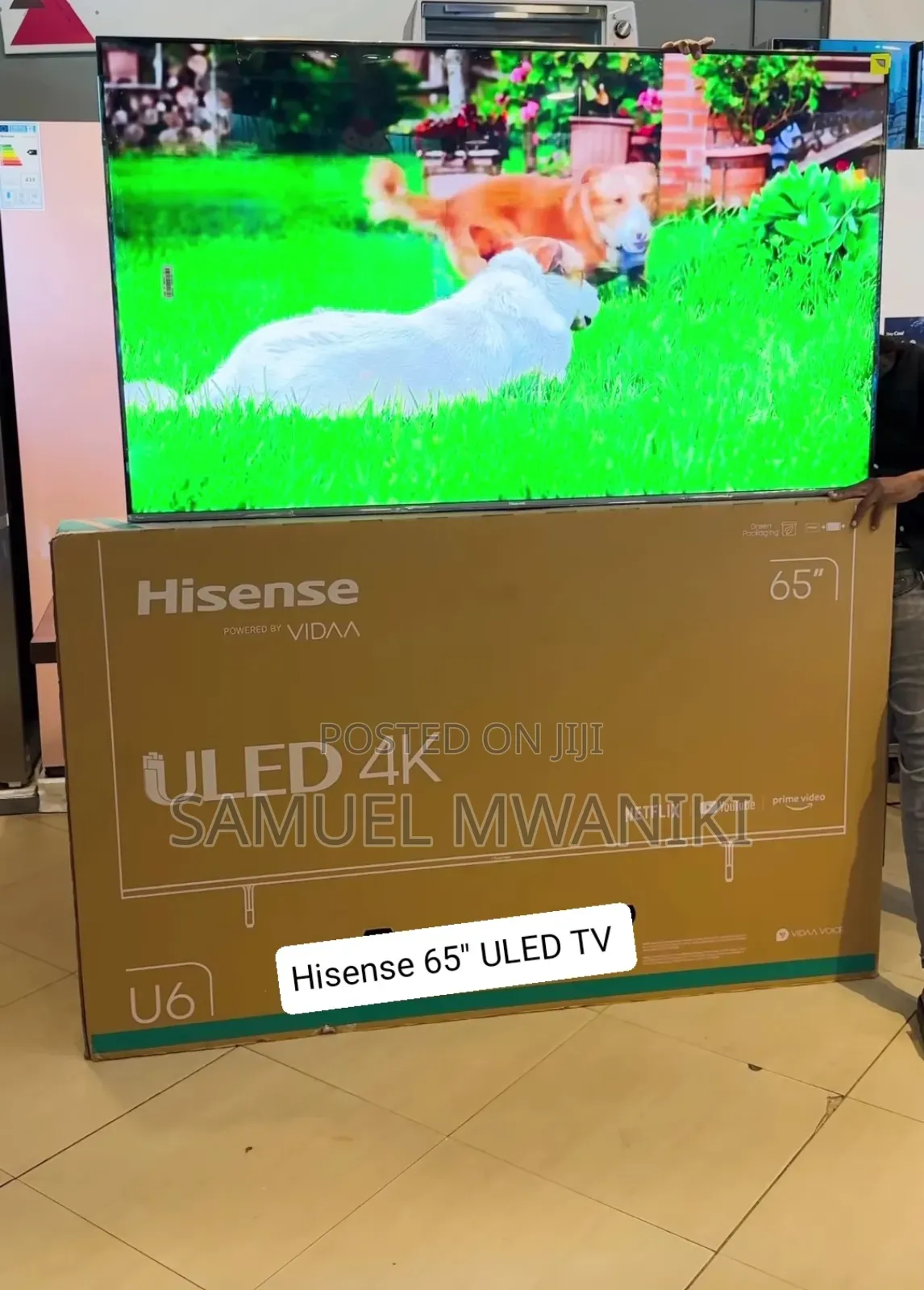 Hisense 65" ULED Miniled TV U6N Dolby Vision UHD Dolby Atmos