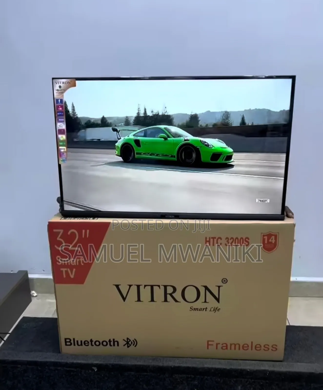 Vitron 32" Frameless Smart Android Tv Has Netflix Youtube