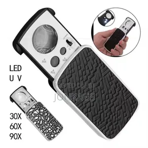 Jewelry Loupe Magnifier With LED UV Light 30X 60X 90X