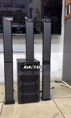 Nobel 2040 Tall Boy Speaker System, Bluetooth 55,000w Pmpo