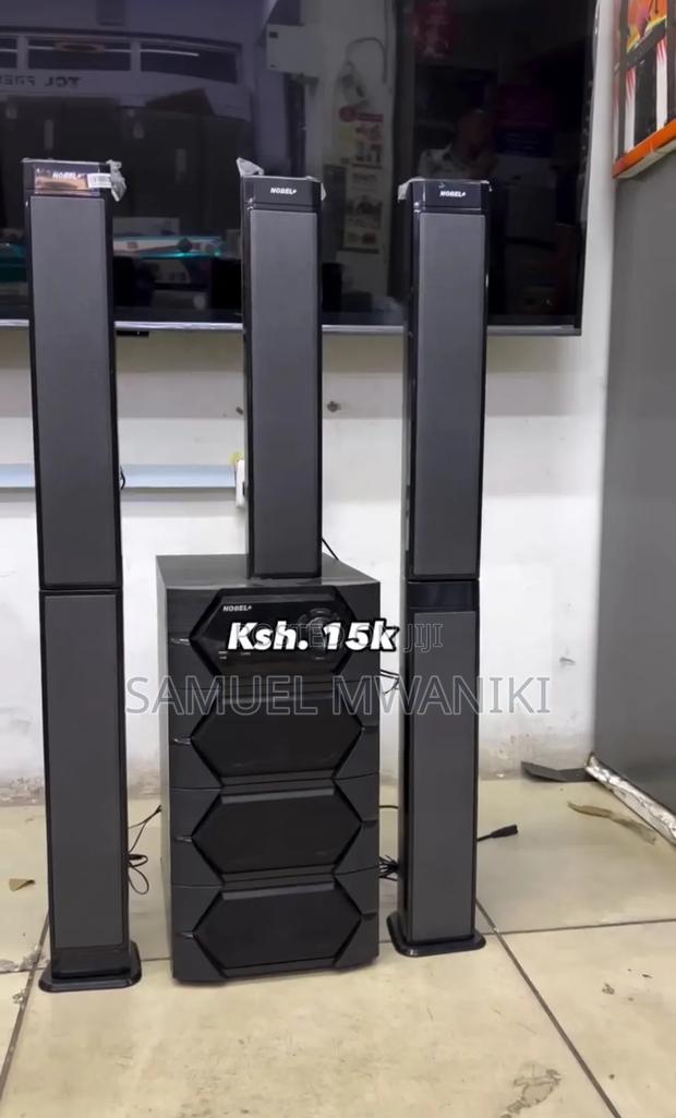 Nobel 2040 Tall Boy Speaker System, Bluetooth 55,000w Pmpo - thumbnail 6