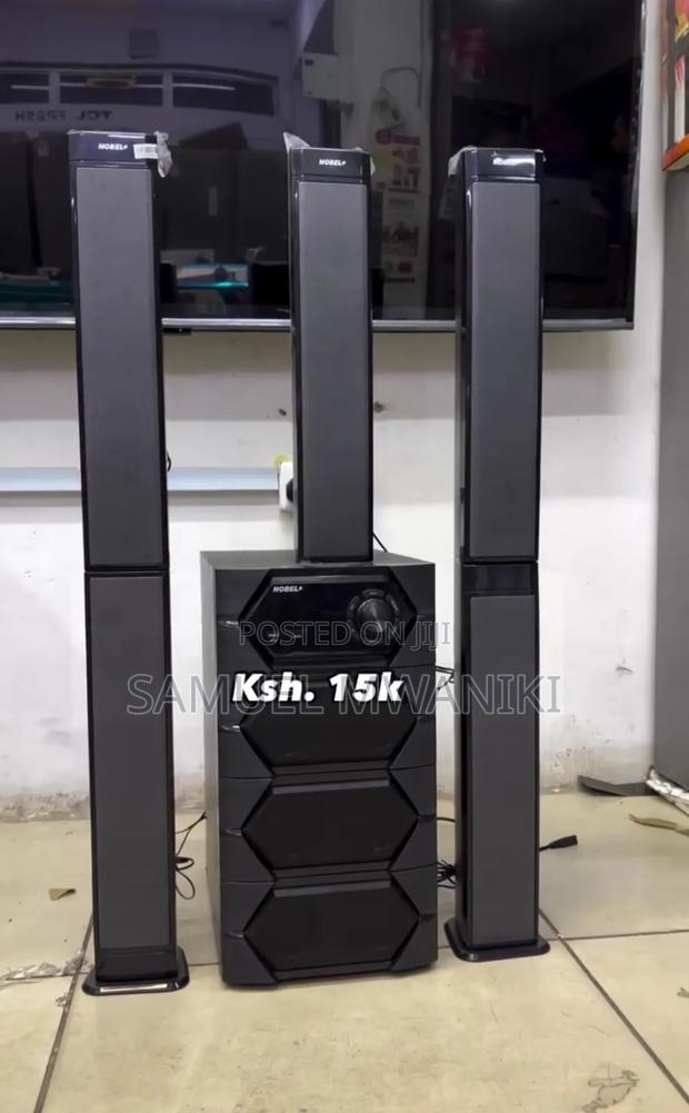 Nobel 2040 Tall Boy Speaker System, Bluetooth 55,000w Pmpo - thumbnail 7