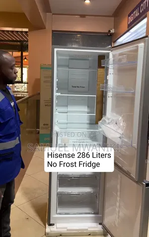 Hisense 286L Defrost Refrigerator Bottom Freezer