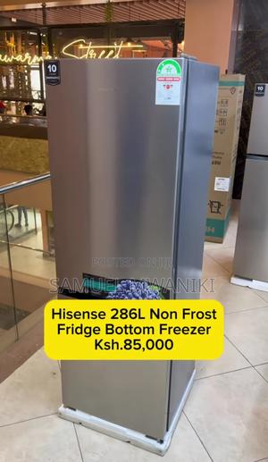 Hisense 286L Defrost Refrigerator Bottom Freezer - thumbnail 2