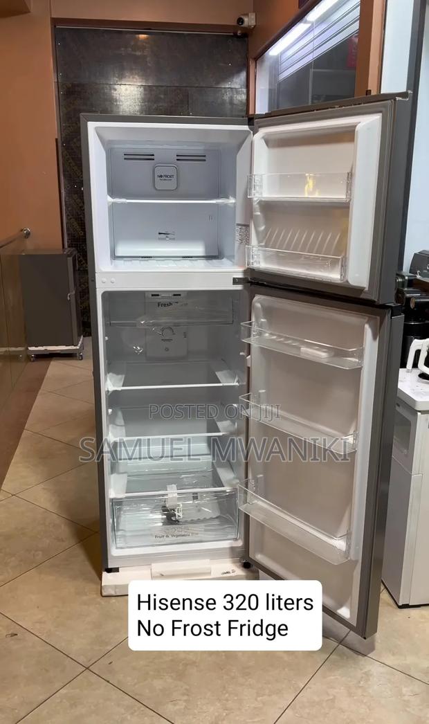Hisense 320l Double Door No Frost Fridge - thumbnail 2