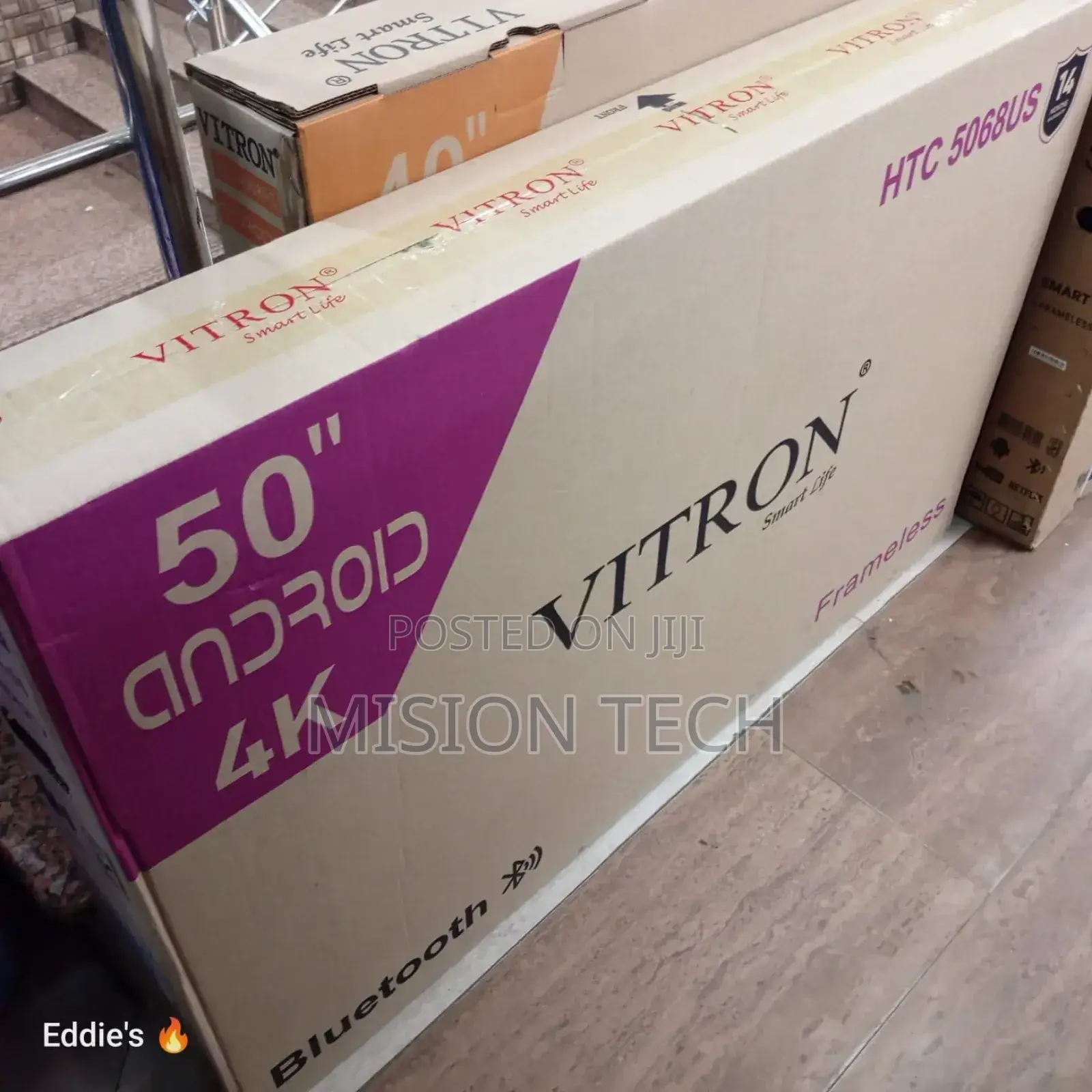 Vitron 50 Inch Frameless Bluetooth Inbuilt Decoder