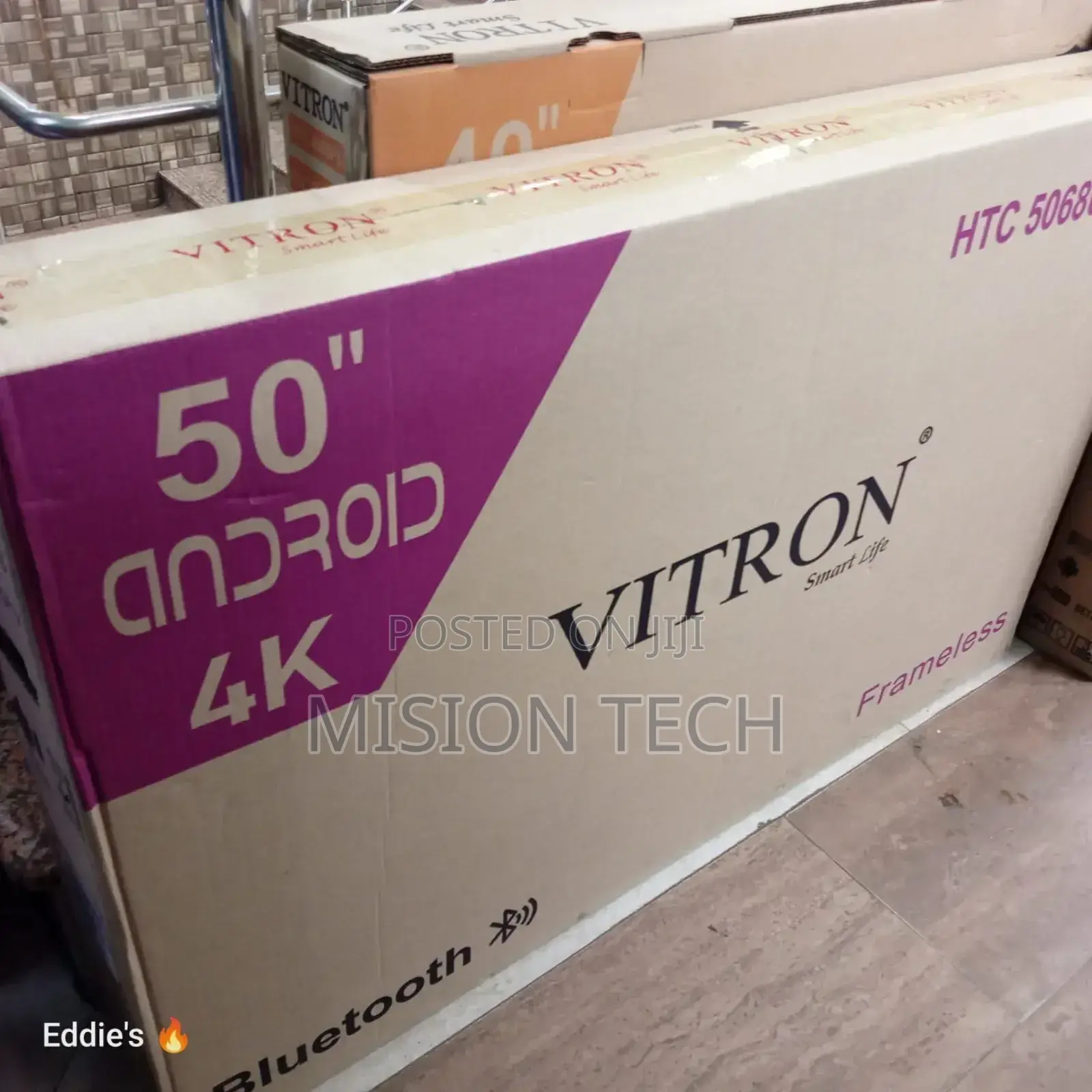 Vitron 50 Inch Frameless Bluetooth
