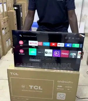 TCL 32" Frameless Smart Android Tv Netflix, Hulu Bluetooth