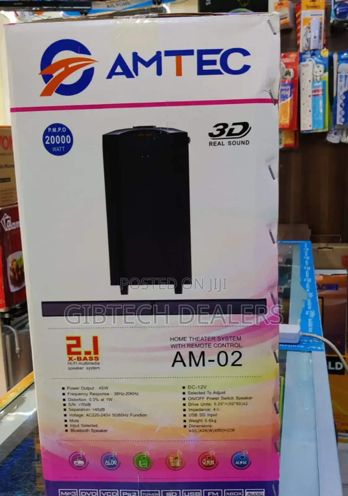 Amtec AM-02 Sound Bar System