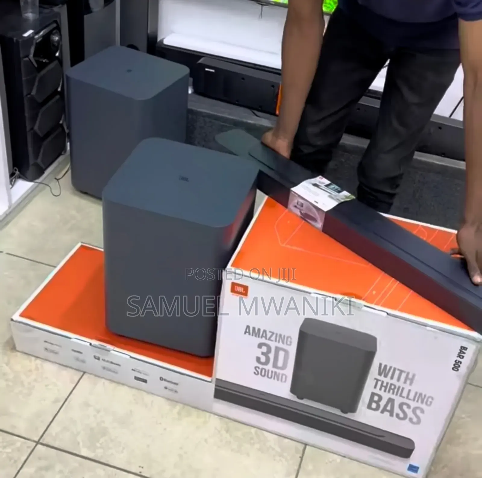 JBL Bar 500 590w 5.1ch Wireless Sound Bar System 2024