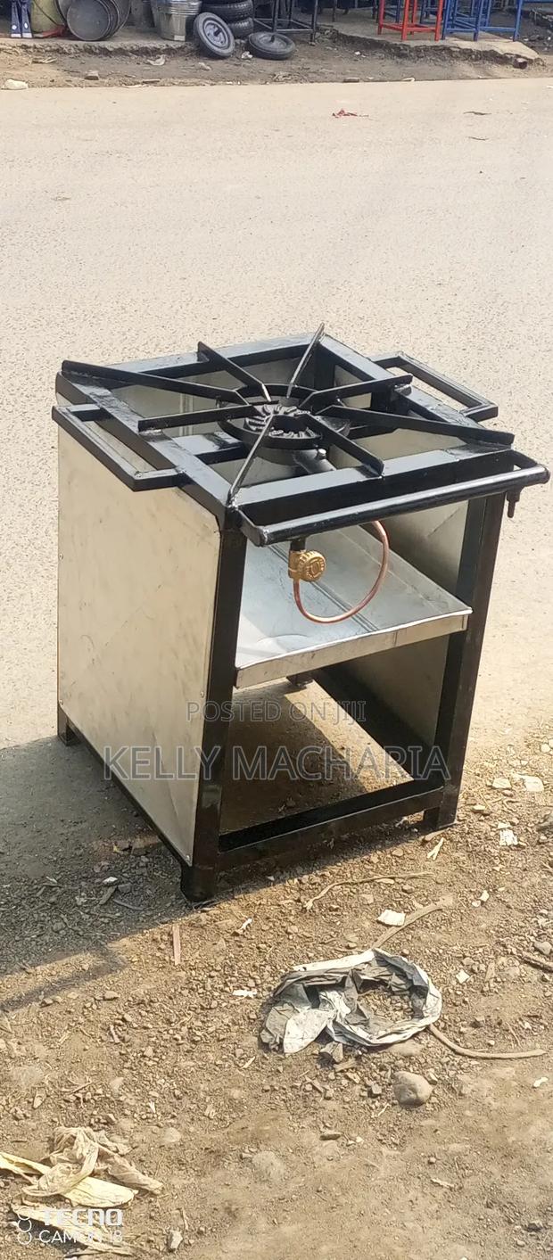 Commercial Closed Single Gas Burner - main view
