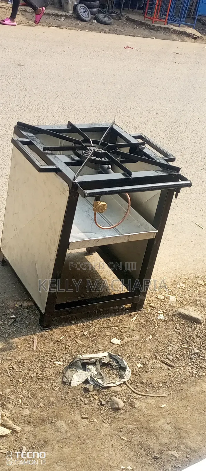Commercial Closed Single Gas Burner