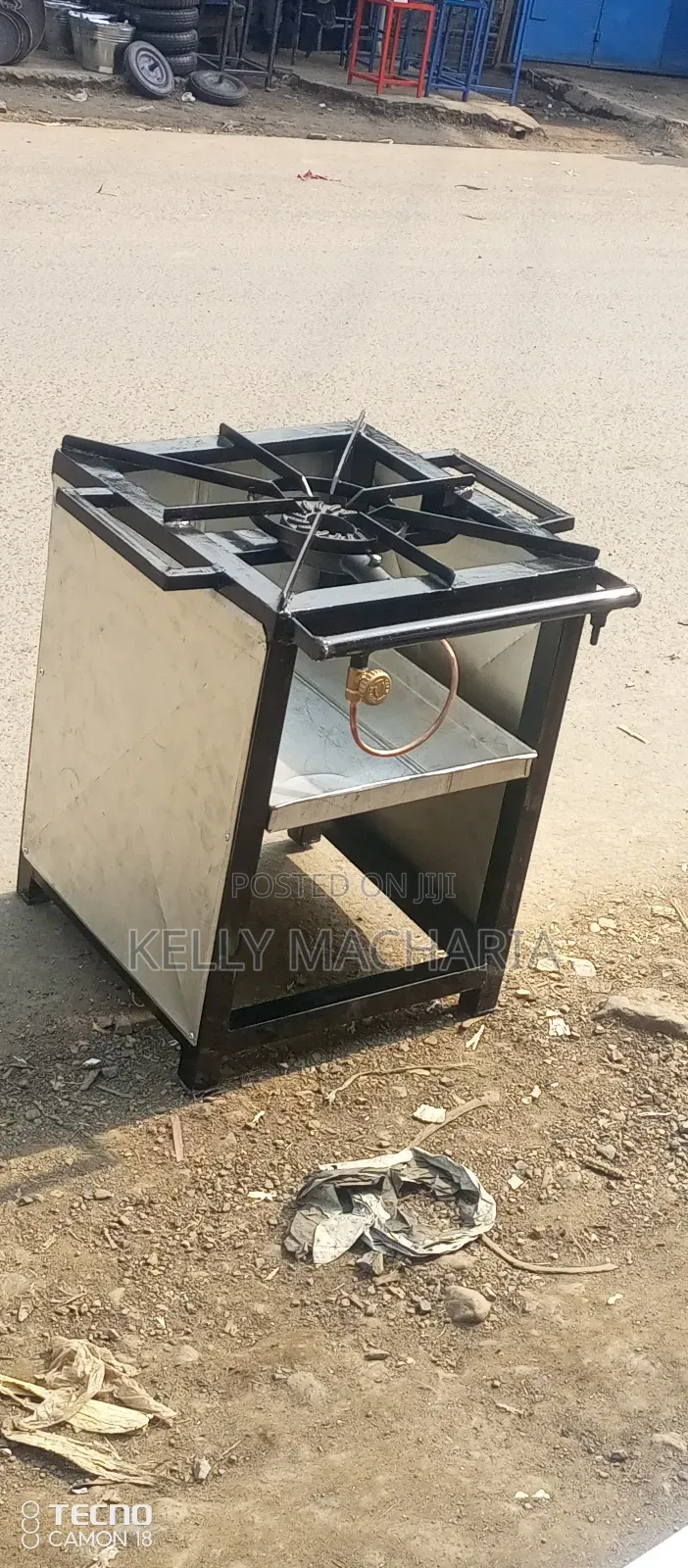 Commercial Closed Single Gas Burner
