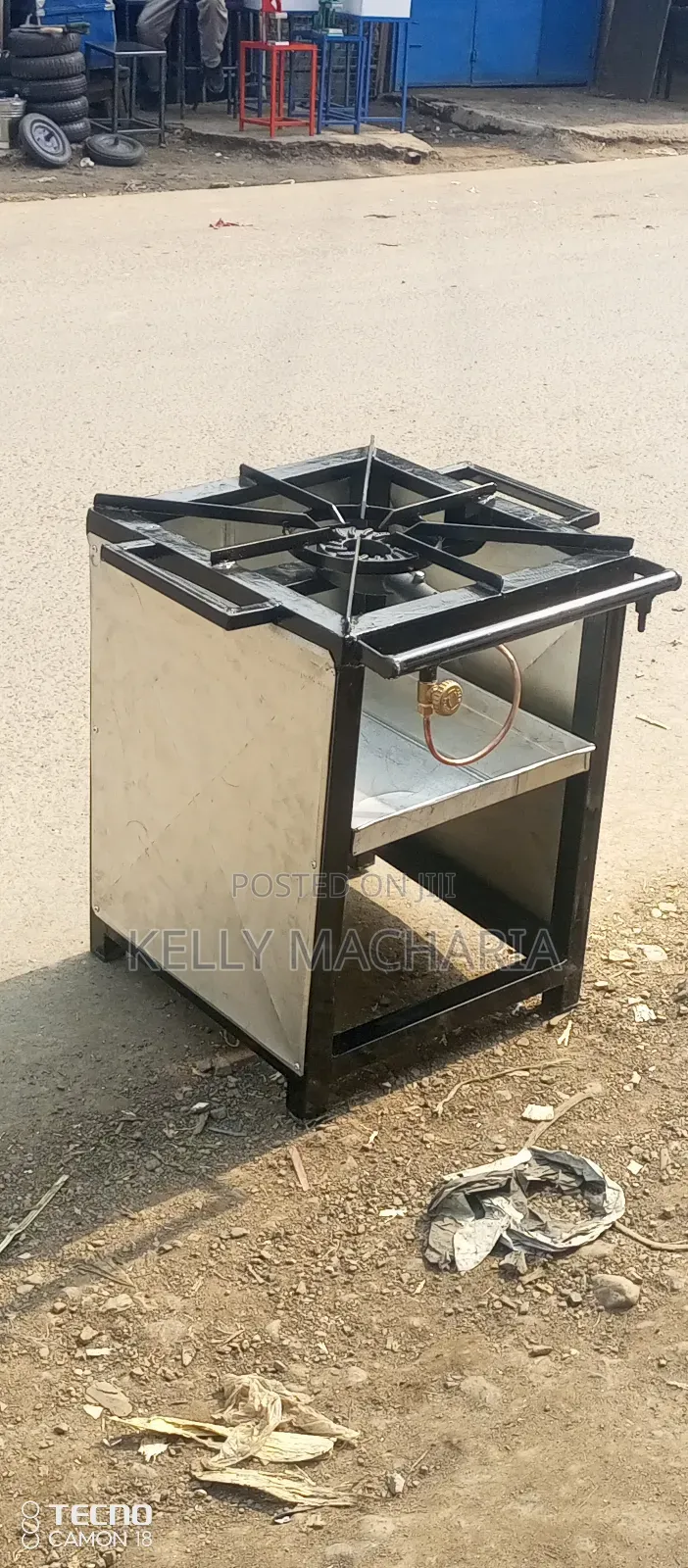 Commercial Closed Single Gas Burner