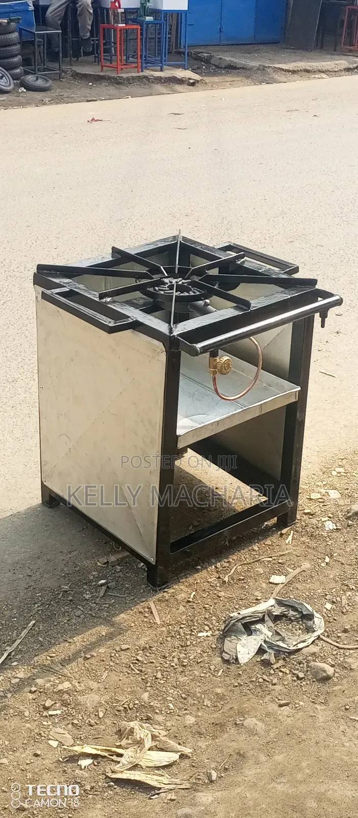 Commercial Closed Single Gas Burner