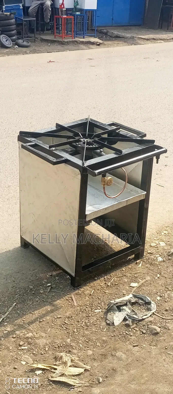 Commercial Closed Single Gas Burner
