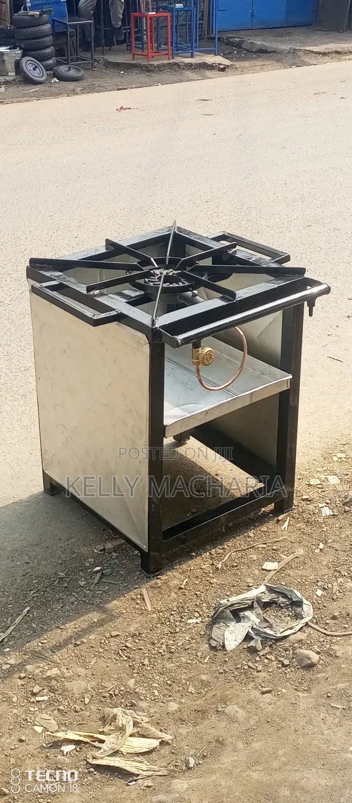 Commercial Closed Single Gas Burner