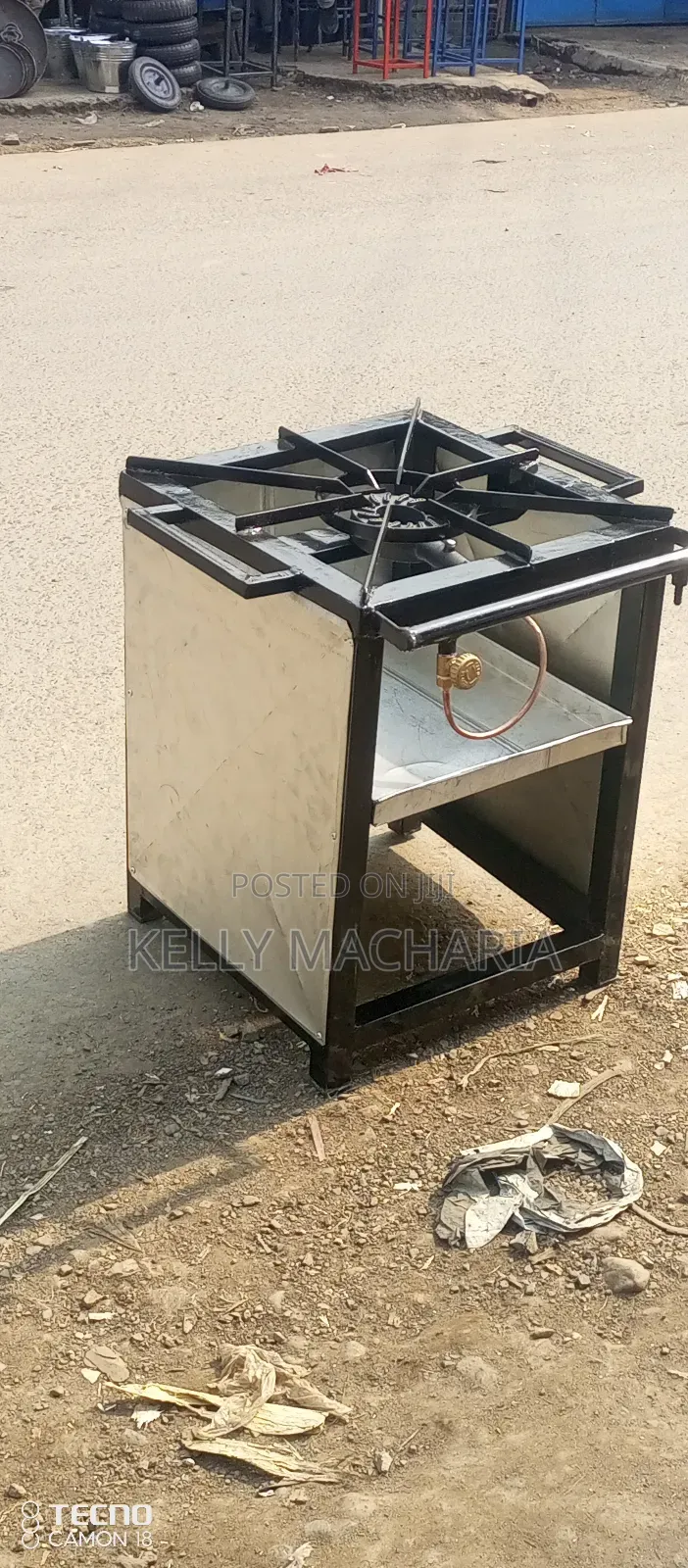 Commercial Closed Single Gas Burner