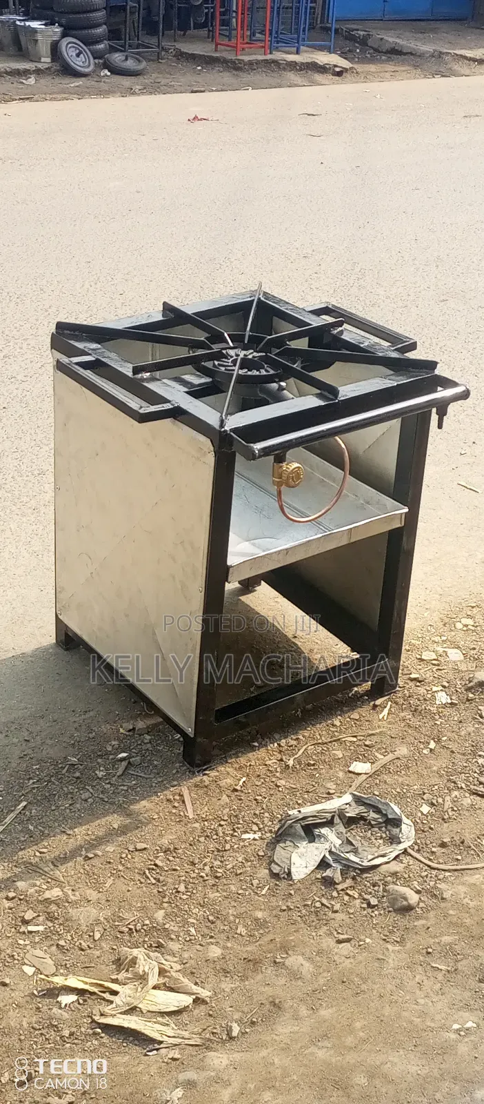 Commercial Closed Single Gas Burner