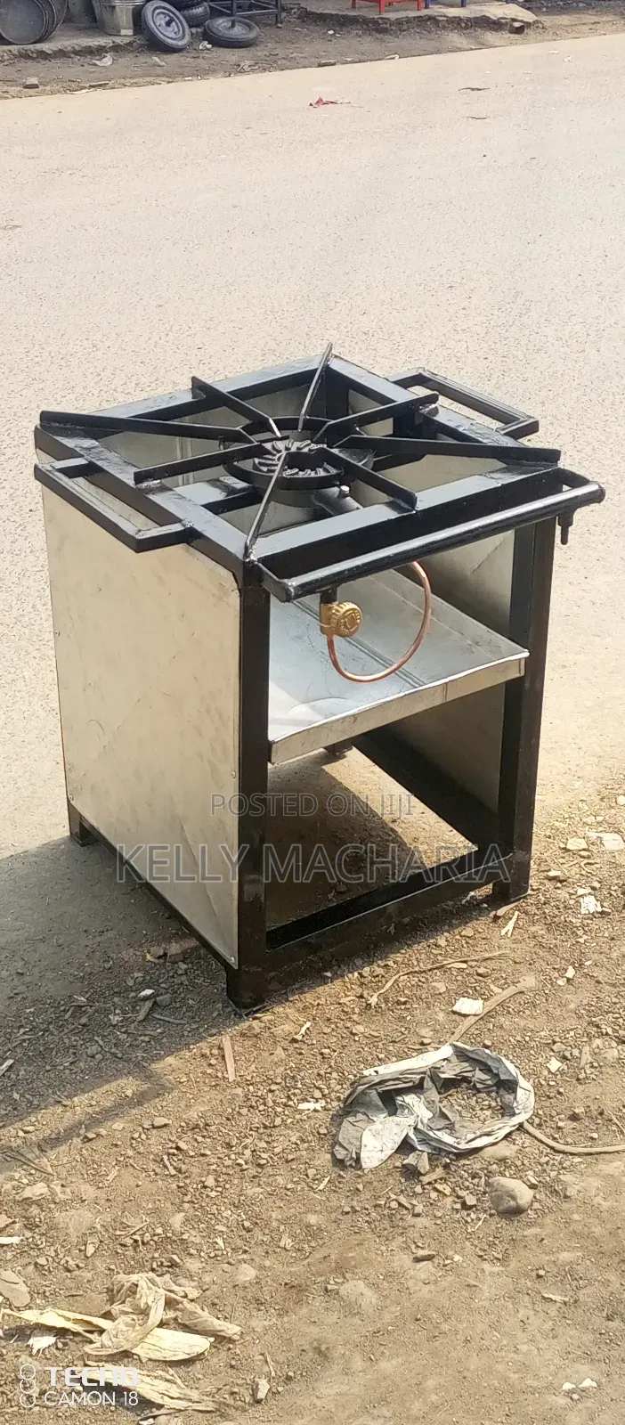 Commercial Closed Single Gas Burner