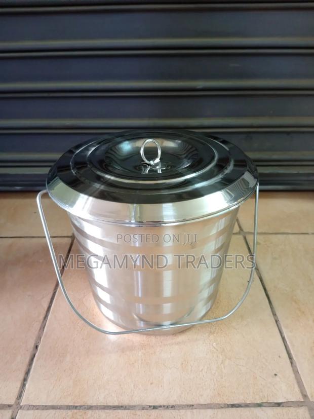 12 LTR Stainless Steel Bucket - thumbnail 4