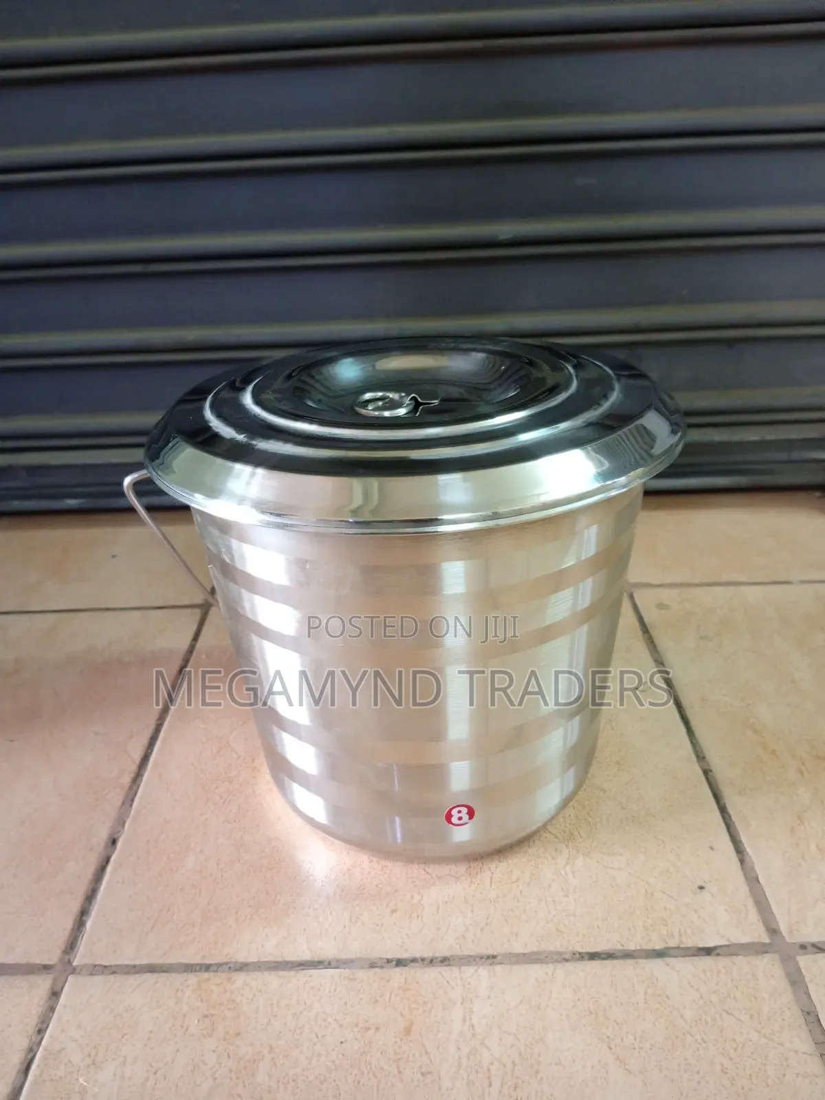 12 LTR Stainless Steel Bucket