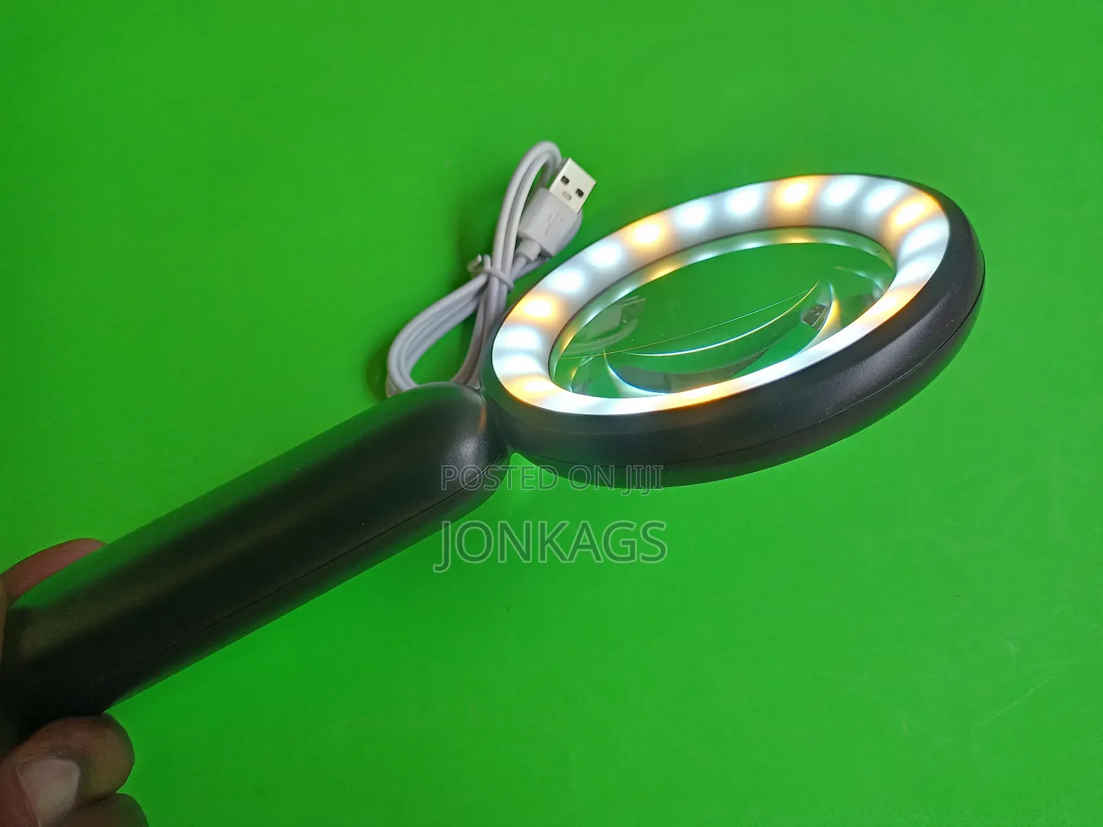 110mm Magnifying Glass With 12LED Nd Touch Sensitive Switch