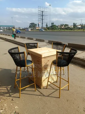 High Chairs and Table Bar Set 
