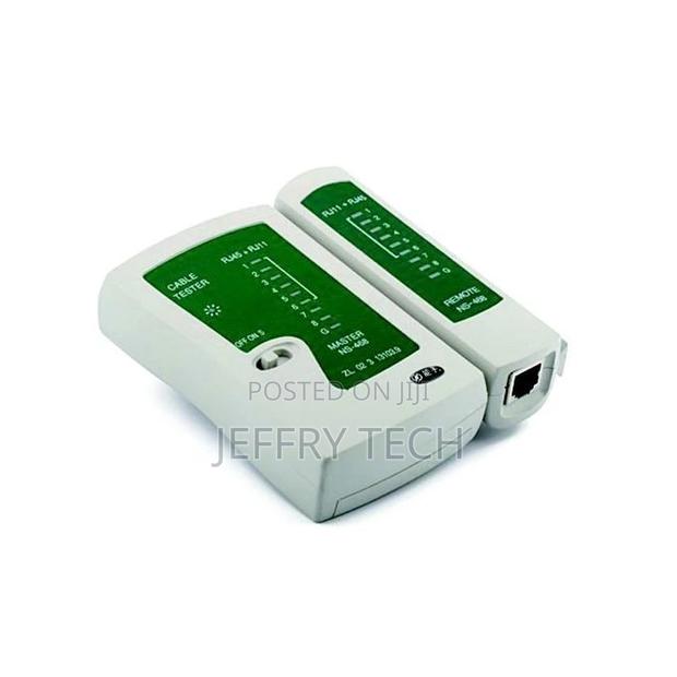 Network Cable Tester - main view