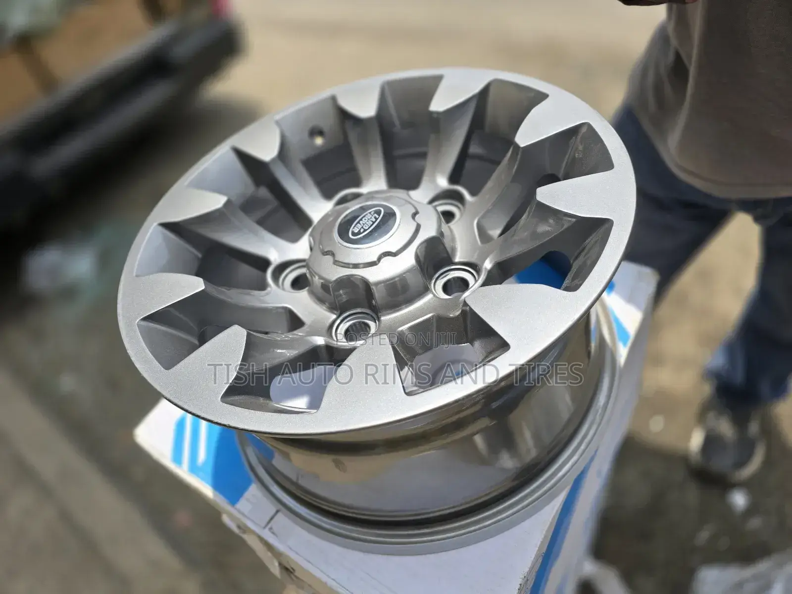 Gray Landrover Rims Size 16 Set