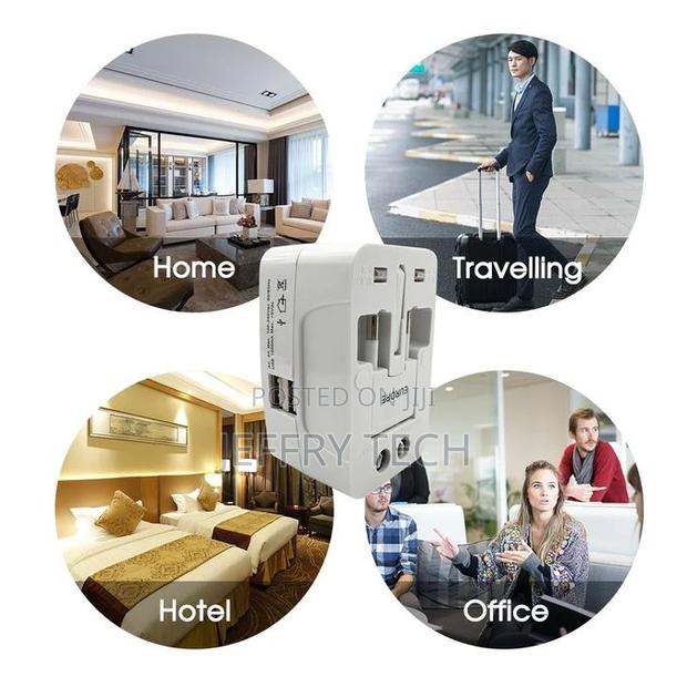 All-in-One Universal World Wide Travelling AC Adapter Plug ( - thumbnail 4