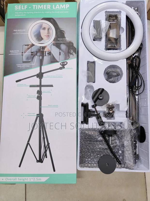 M12 Phone Live Podcast Phone Tripod Stand - thumbnail 2